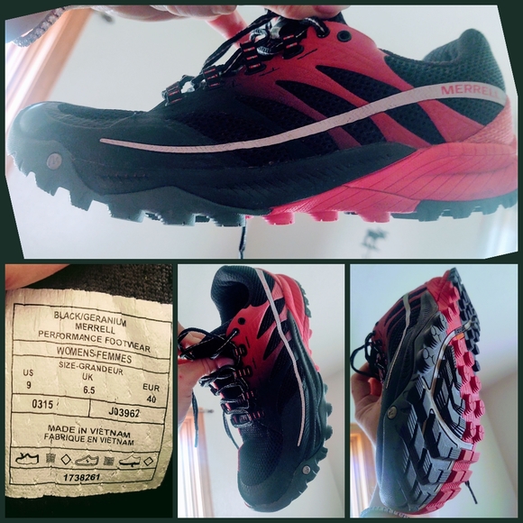 merrell all out charge trail running shoe